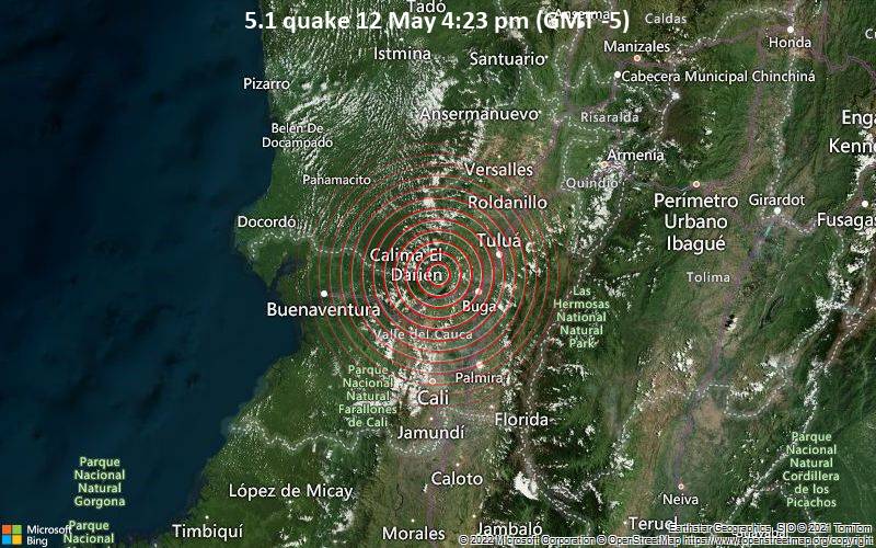 5.1 quake 12 May 4:23 pm (GMT -5)