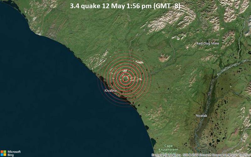 3.4 quake 12 May 1:56 pm (GMT -8)