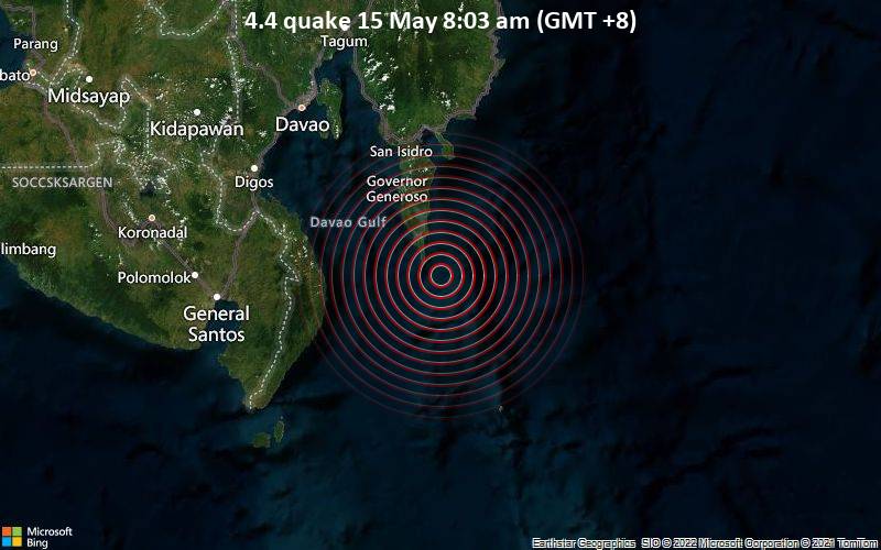 4.4 quake 15 May 8:03 am (GMT +8)