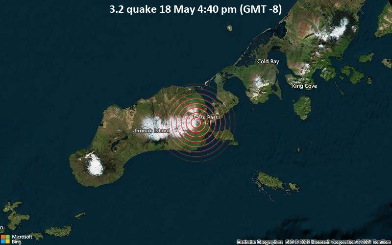 3.2 quake 18 May 4:40 pm (GMT -8)