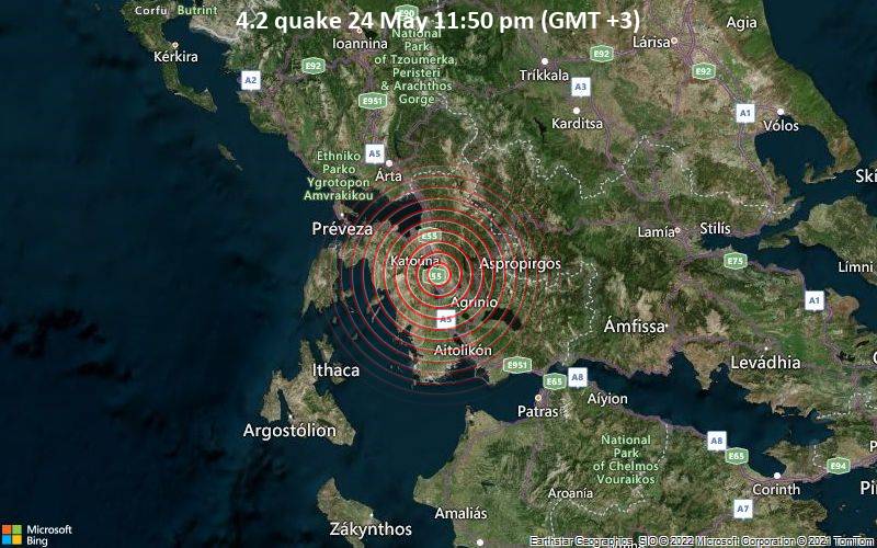 4.2 quake 24 May 11:50 pm (GMT +3)