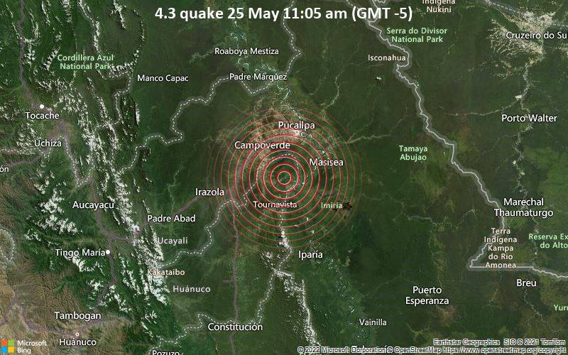 4.3 quake 25 May 11:05 am (GMT -5)