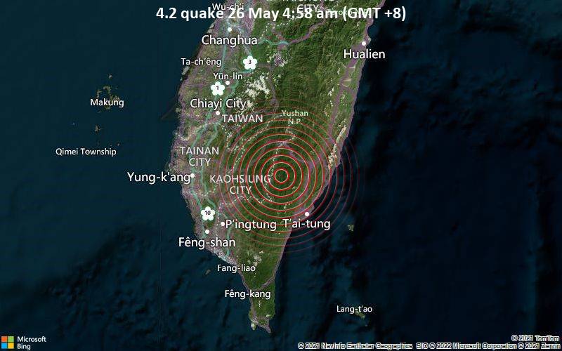 4.2 quake 26 May 4:58 am (GMT +8)