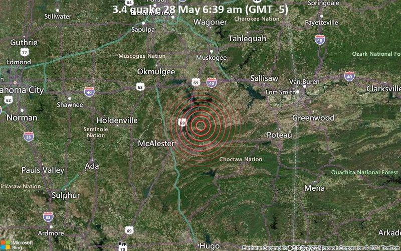 3.4 quake 28 May 6:39 am (GMT -5)