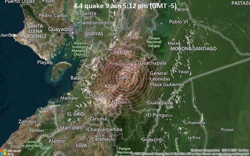 4.4 quake 9 Jun 5:12 pm (GMT -5)