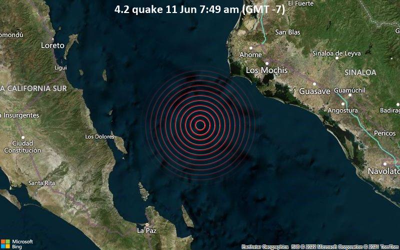 4.2 quake 11 Jun 7:49 am (GMT -7)