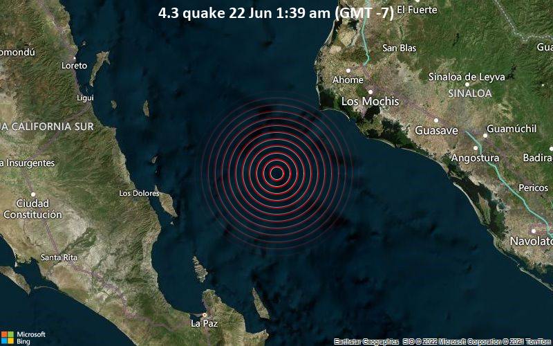 4.3 quake 22 Jun 1:39 am (GMT -7)