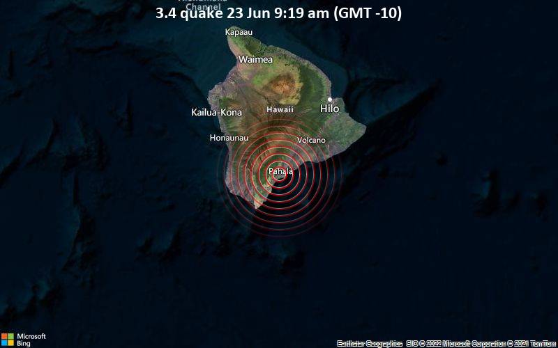3.4 quake 23 Jun 9:19 am (GMT -10)