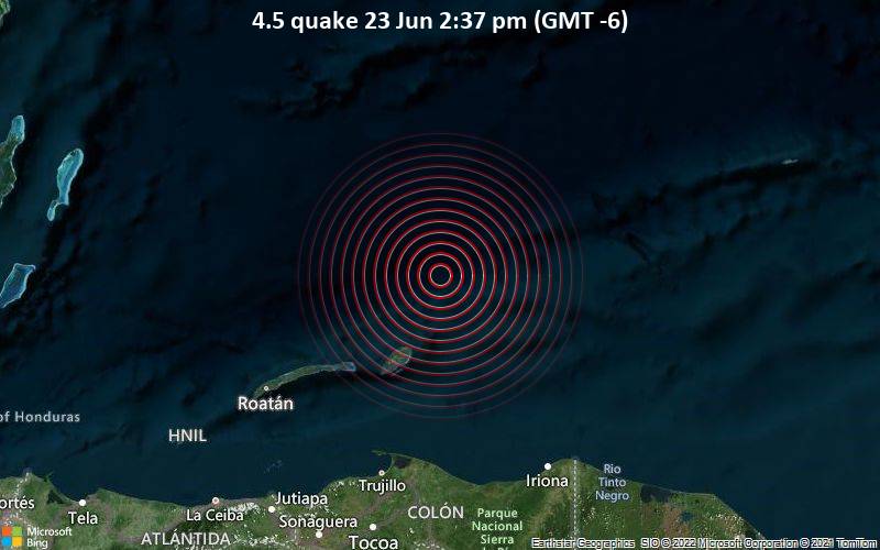 4.5 quake 23 Jun 2:37 pm (GMT -6)
