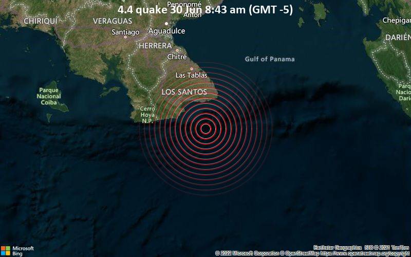4.4 quake 30 Jun 8:43 am (GMT -5)