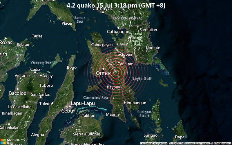 4.2 quake 15 Jul 3:18 pm (GMT +8)
