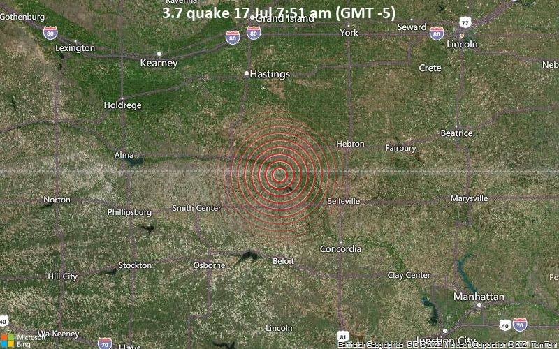 3.7 quake 17 Jul 7:51 am (GMT -5)