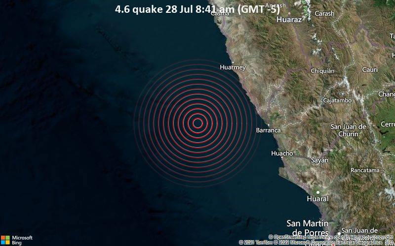 4.6 quake 28 Jul 8:41 am (GMT -5)