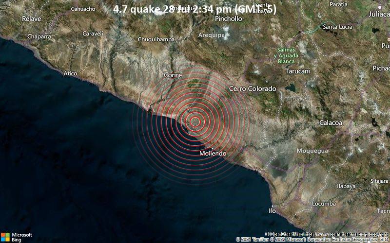 4.7 quake 28 Jul 2:34 pm (GMT -5)