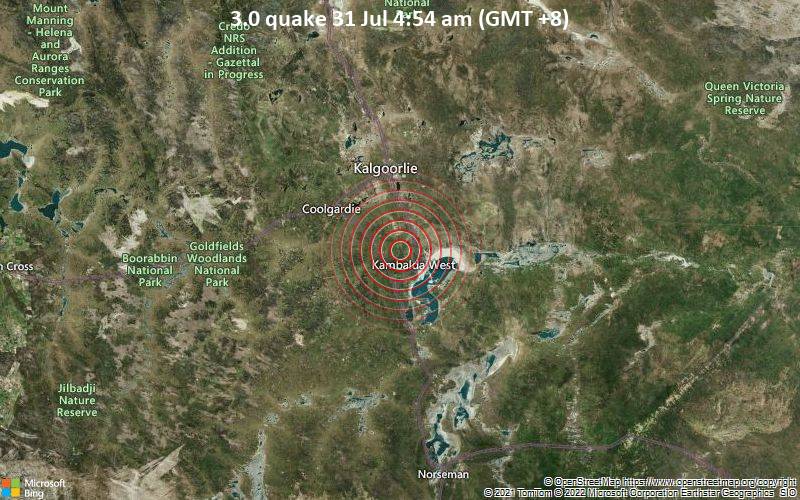 3.0 quake 31 Jul 4:54 am (GMT +8)