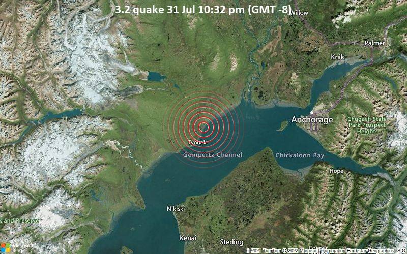 3.2 quake 31 Jul 10:32 pm (GMT -8)