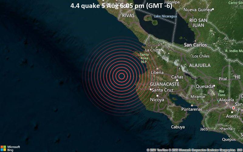 4.4 quake 5 Aug 6:05 pm (GMT -6)