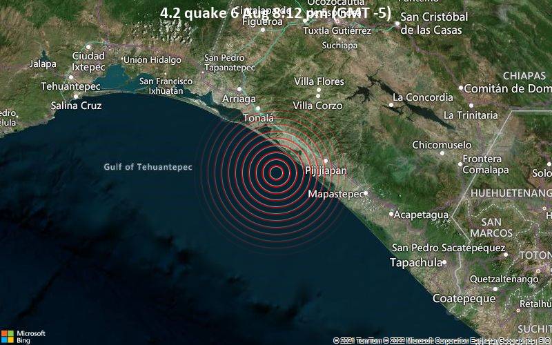 4.2 quake 6 Aug 8:12 pm (GMT -5)