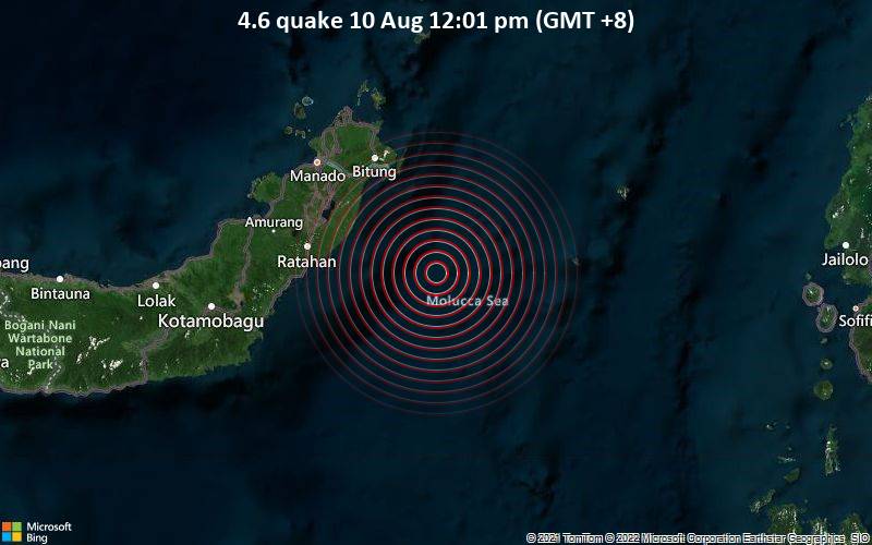 4.6 quake 10 Aug 12:01 pm (GMT +8)