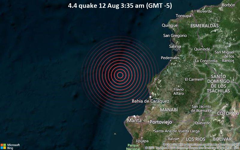 4.4 quake 12 Aug 3:35 am (GMT -5)