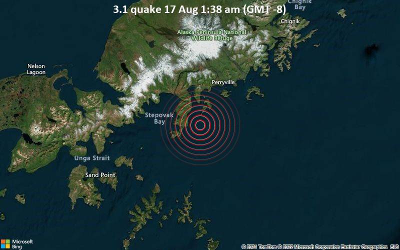 3.1 quake 17 Aug 1:38 am (GMT -8)