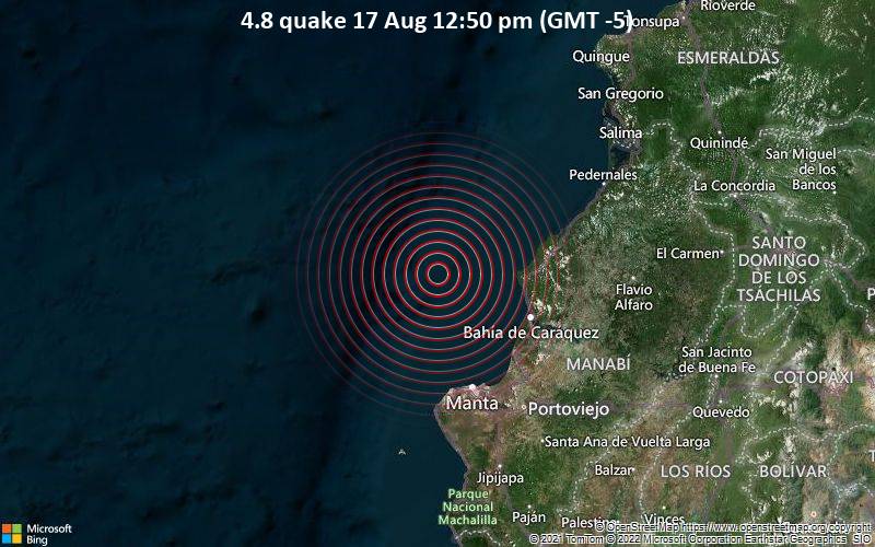 4.8 quake 17 Aug 12:50 pm (GMT -5)