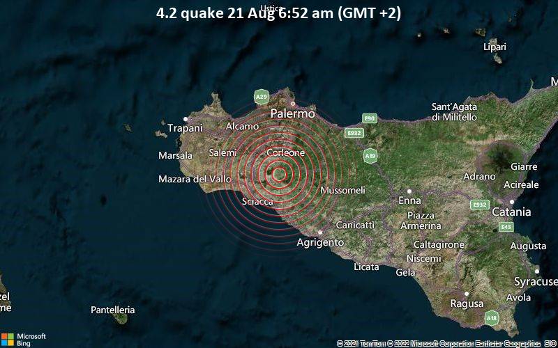 4.2 quake 21 Aug 6:52 am (GMT +2)