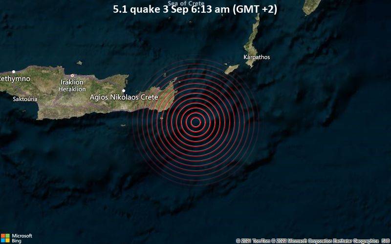 5.1 quake 3 Sep 6:13 am (GMT +2)