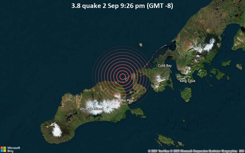 3.8 quake 2 Sep 9:26 pm (GMT -8)