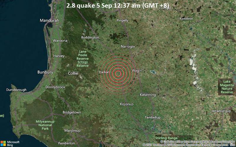 2.8 quake 5 Sep 12:37 am (GMT +8)