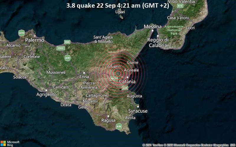 3.8 quake 22 Sep 4:21 am (GMT +2)