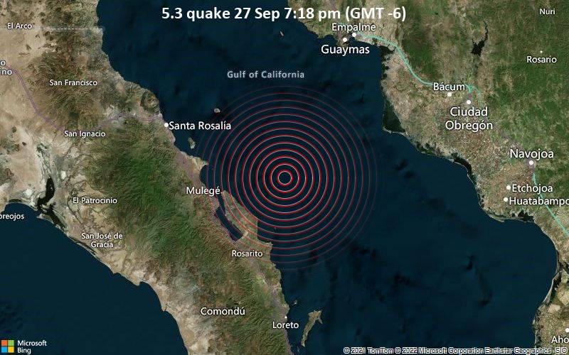 5.3 quake 27 Sep 7:18 pm (GMT -6)
