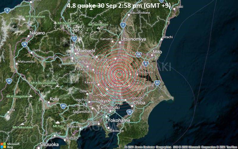 4.8 quake 30 Sep 2:58 pm (GMT +9)