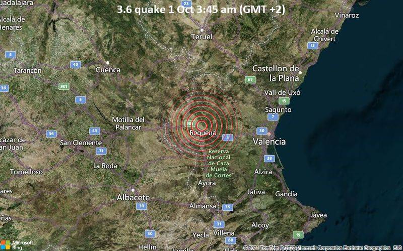 3.6 quake 1 Oct 3:45 am (GMT +2)