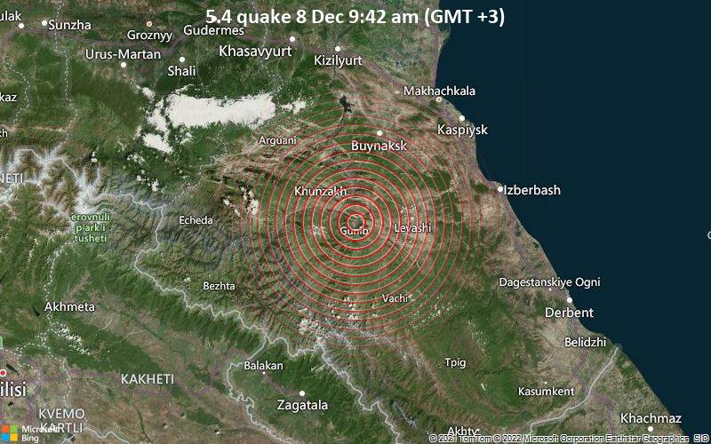 5.4 quake 8 Dec 9:42 am (GMT +3)