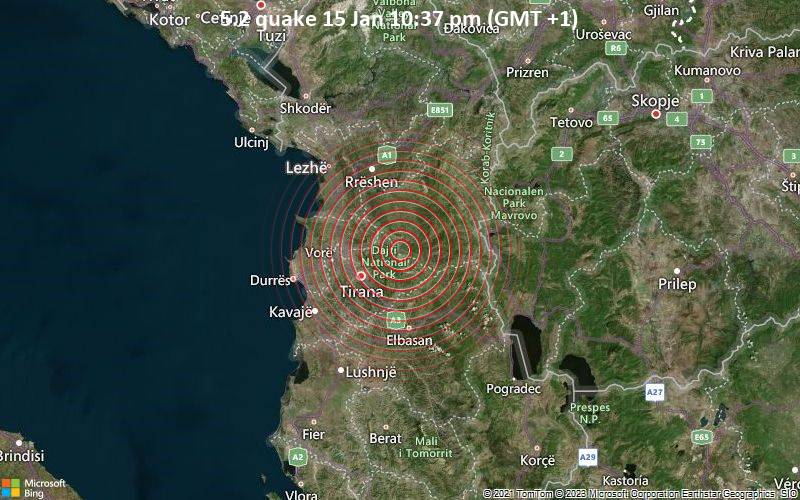 5.2 quake 15 Jan 10:37 pm (GMT +1)