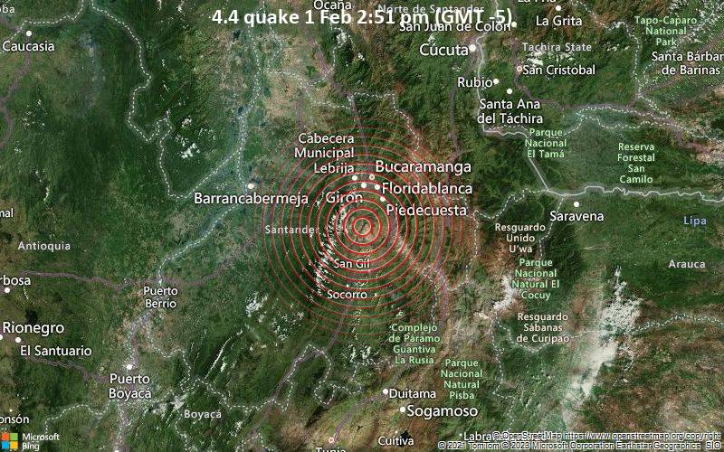 4.4 quake 1 Feb 2:51 pm (GMT -5)