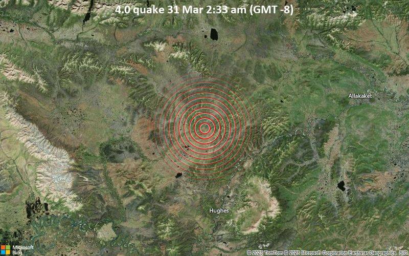 4.0 quake 31 Mar 2:33 am (GMT -8)