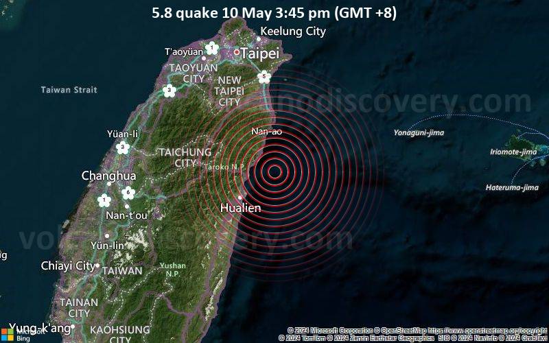 5.8 quake 10 May 3:45 pm (GMT +8)