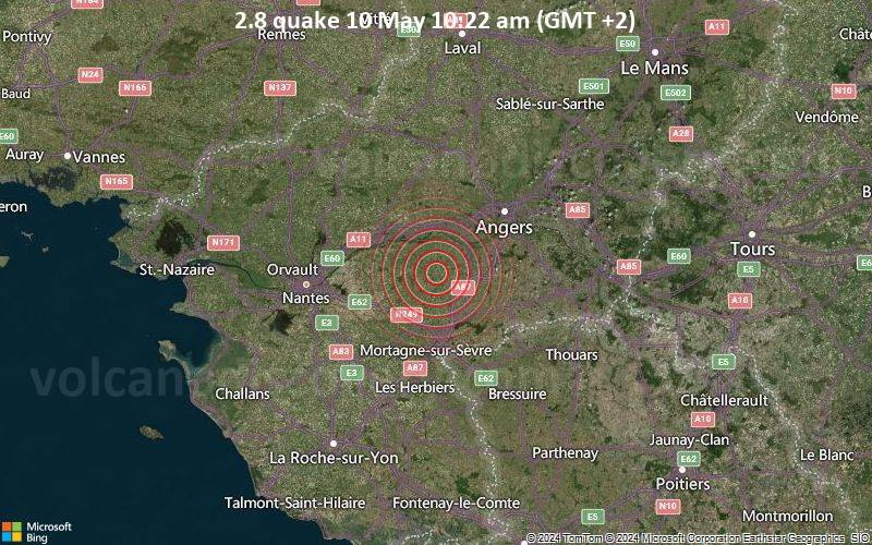 2.8 quake 10 May 10:22 am (GMT +2)