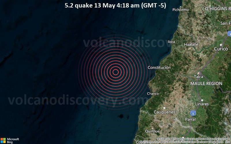 5.2 quake 13 May 4:18 am (GMT -5)