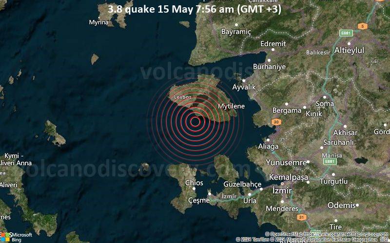 3.8 quake 15 May 7:56 am (GMT +3)