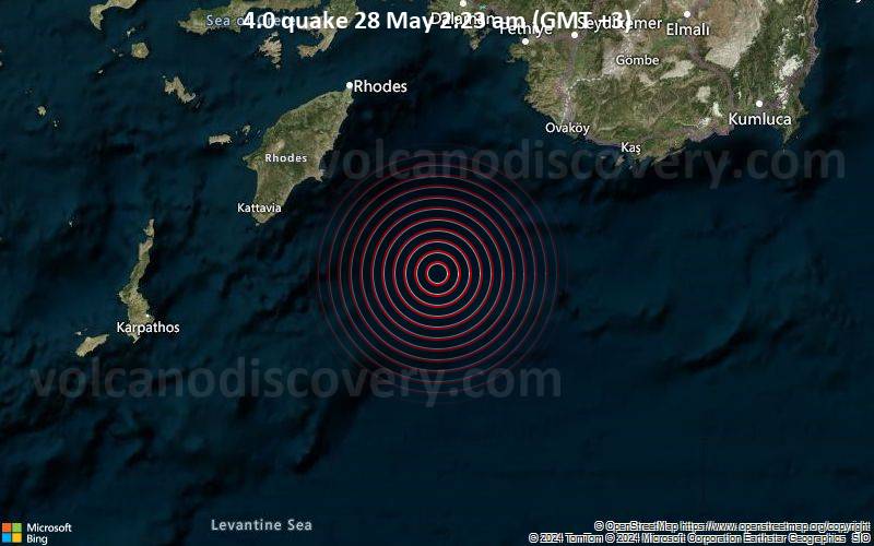 4.0 quake 28 May 2:23 am (GMT +3)