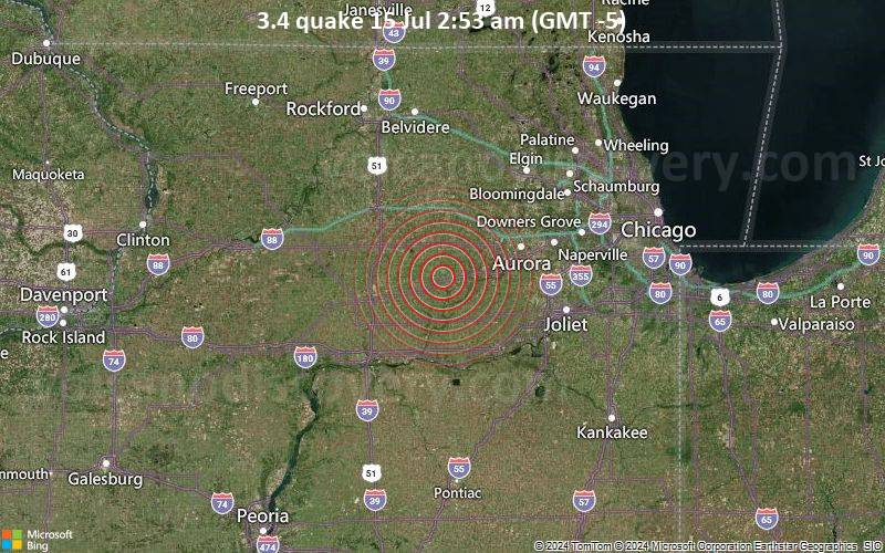 Northern Illinois Shaken by Early Morning Earthquake