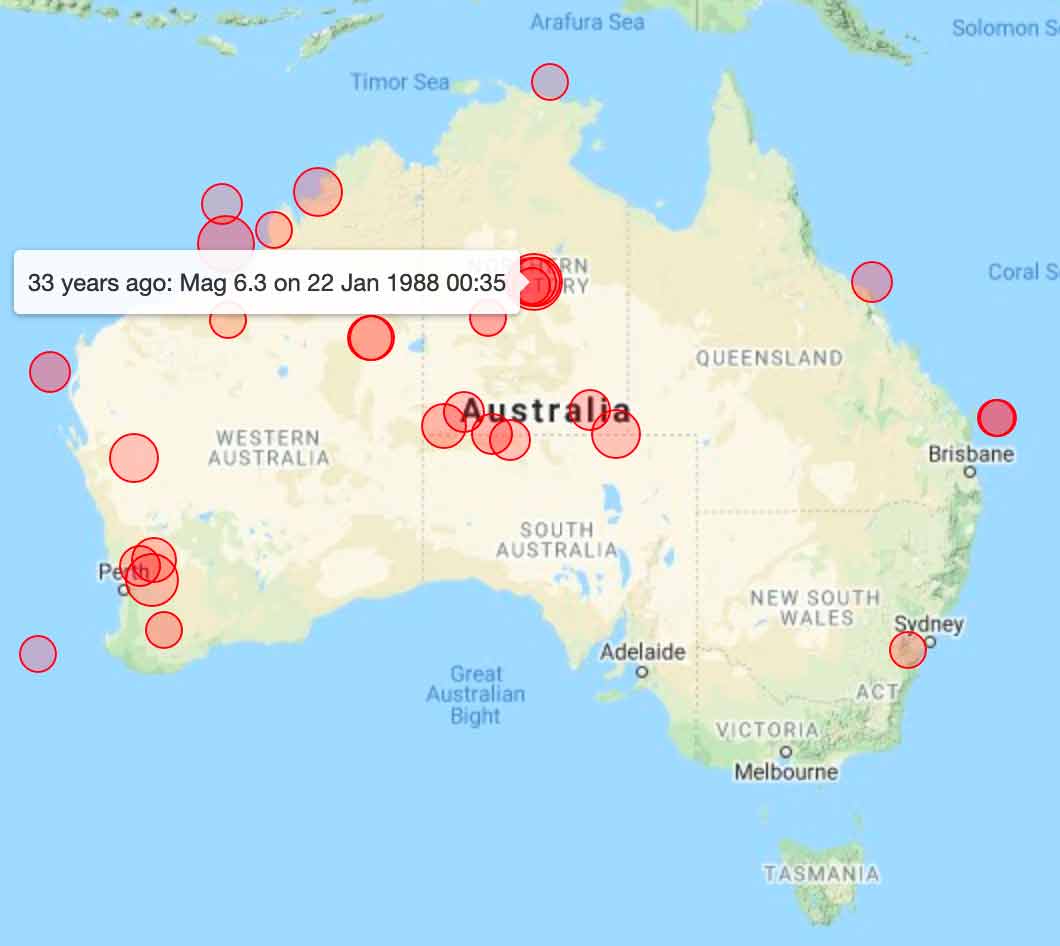 Does Australia Have Earthquakes Volcanodiscovery