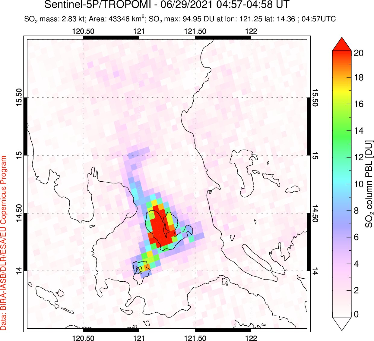 Taal Volcano Volcanic Ash Advisory: ERUPTION FL050 ...