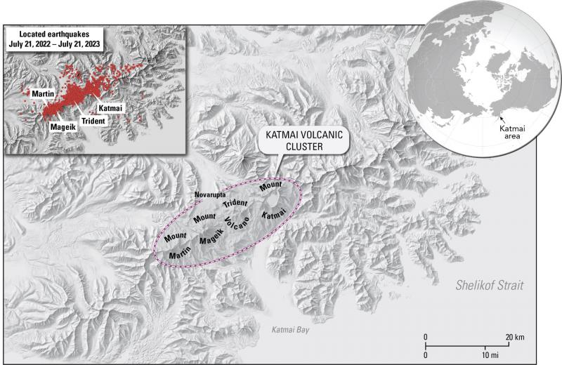 Katmai volcanic cluster (image: AVO)