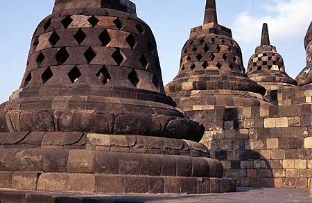 Junge Ablagerungen von Glutströmen des Merapi