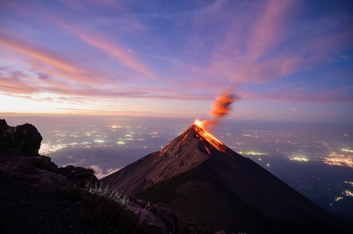 Volcan Pacaya (Guatemala) actualités sur l'activité éruptive / 3 Mar - 16  Apr 2021 / VolcanoDiscovery