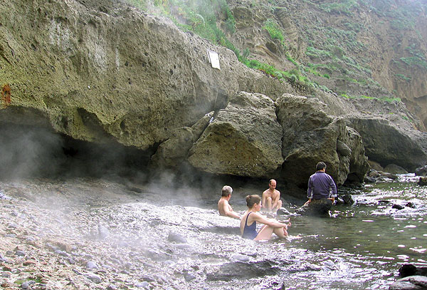 Natural spas at Ischia Island